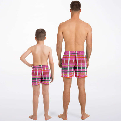 Gavin Scott Aqua Duo Trunk Set (Masc M:XS-3XL/B:XS-2XL)