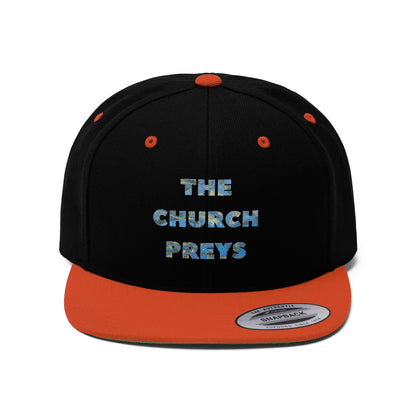 Gavin Scott "THE CHURCH PREYS" Flat Bill Hat