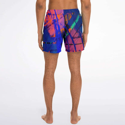 Gavin Scott Square Cut Swim Trunks (Masc XS-3XL)
