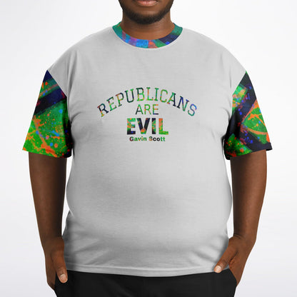 Gavin Scott REPUBLICANS ARE EVIL Tee (Genderless 2XL-6XL)