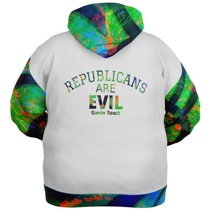 Gavin Scott "REPUBLICANS ARE EVIL" Hoodie (Genderless 2XL-6XL)