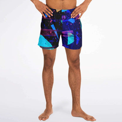 Gavin Scott Square Cut Swim Trunks (Masc XS-3XL)