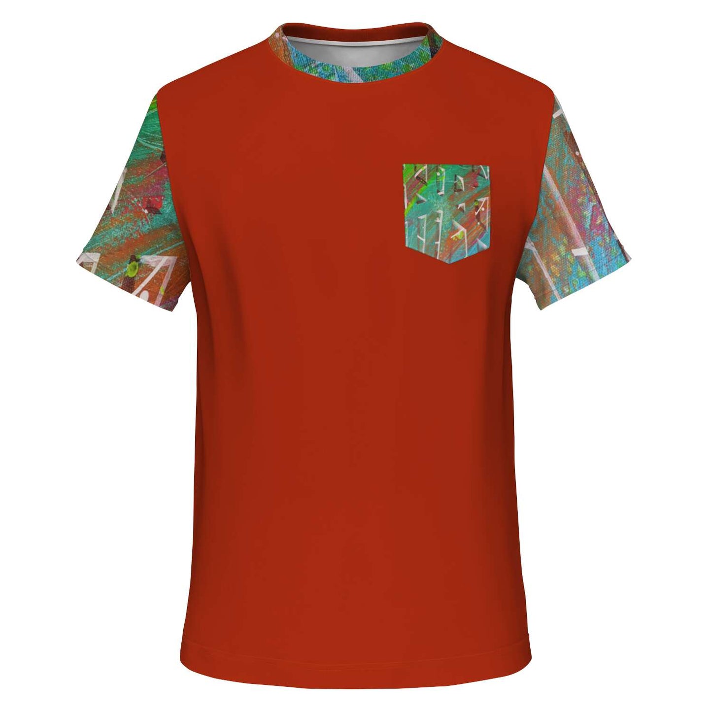 Gavin Scott Splash of Color Pocket Tee (Genderless XS-4XL)