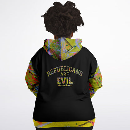 Gavin Scott "REPUBLICANS ARE EVIL" Hoodie (Genderless 2XL-6XL)