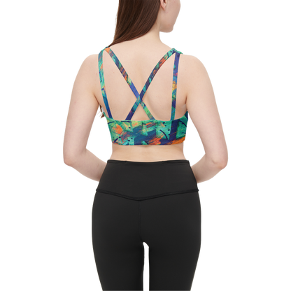 Gavin Scott Racerback Butter Soft Sports Bra (XS-3XL)