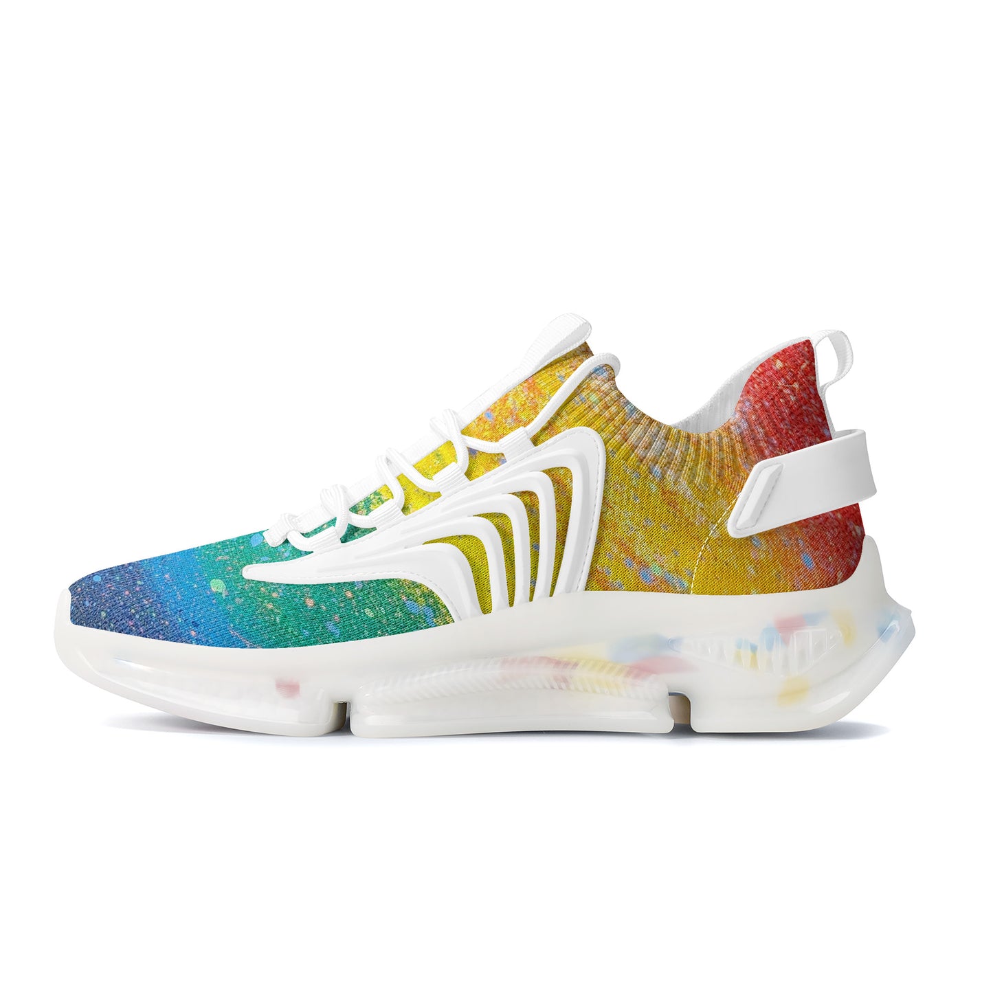 Gavin Scott PRIDE Air Max React Sneakers - White