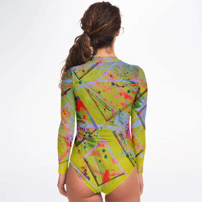 Gavin Scott Long Sleeve Festival Catsuit w/UPF 50+  (Femme XS-XL)