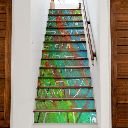 Gavin Scott Staircase Mural