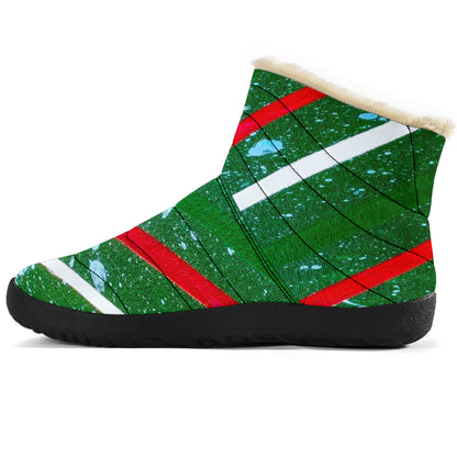 Gavin Scott Funky Faux Fur Slip-on Boots