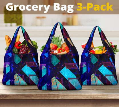 Gavin Scott Reusable Grocery Bags (Set of 3)