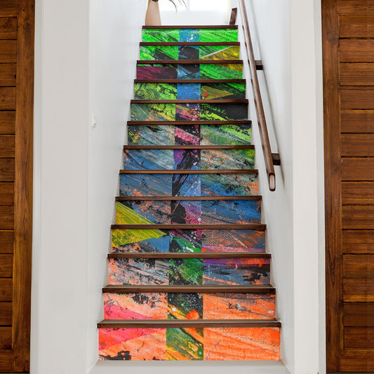 Gavin Scott Staircase Mural