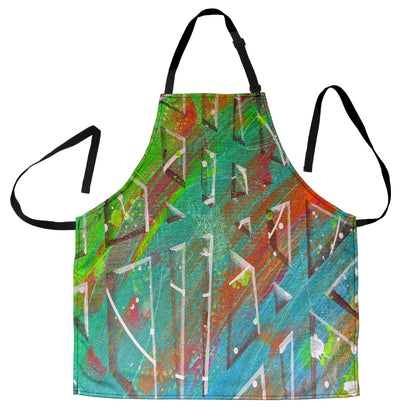 Gavin Scott Tie Behind Apron w/Adjustable Neckline (Femme One Size)