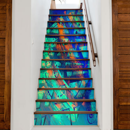 Gavin Scott Staircase Mural