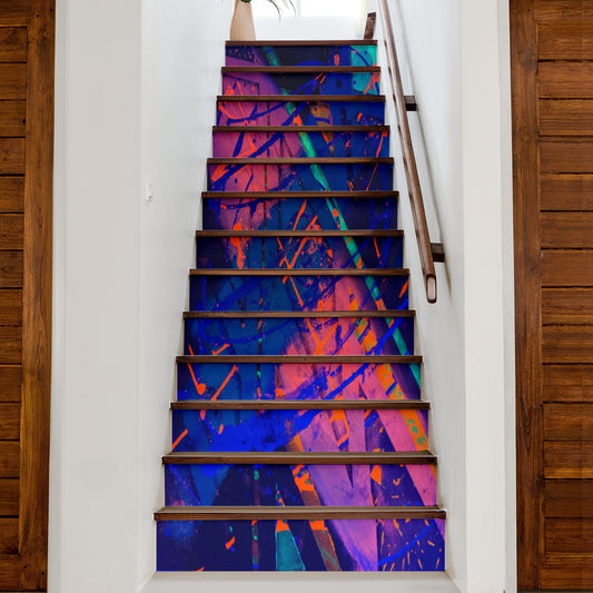 Gavin Scott Staircase Mural