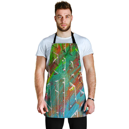 Gavin Scott Tie Behind Apron w/Adjustable Neckline (Masc One Size)