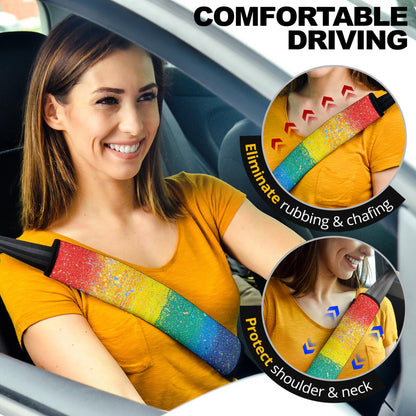 Gavin Scott PRIDE Seatbelt Covers