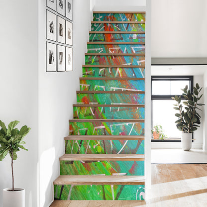 Gavin Scott Staircase Mural