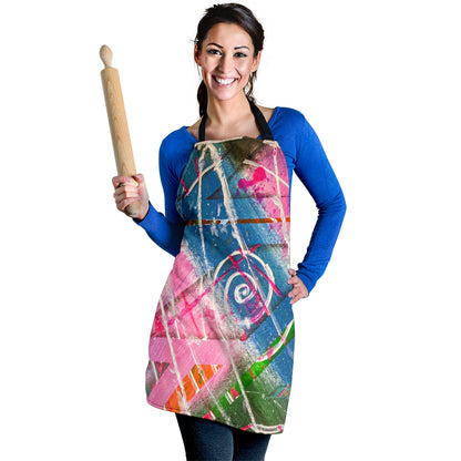 Gavin Scott Tie Behind Apron w/Adjustable Neckline (Femme One Size)