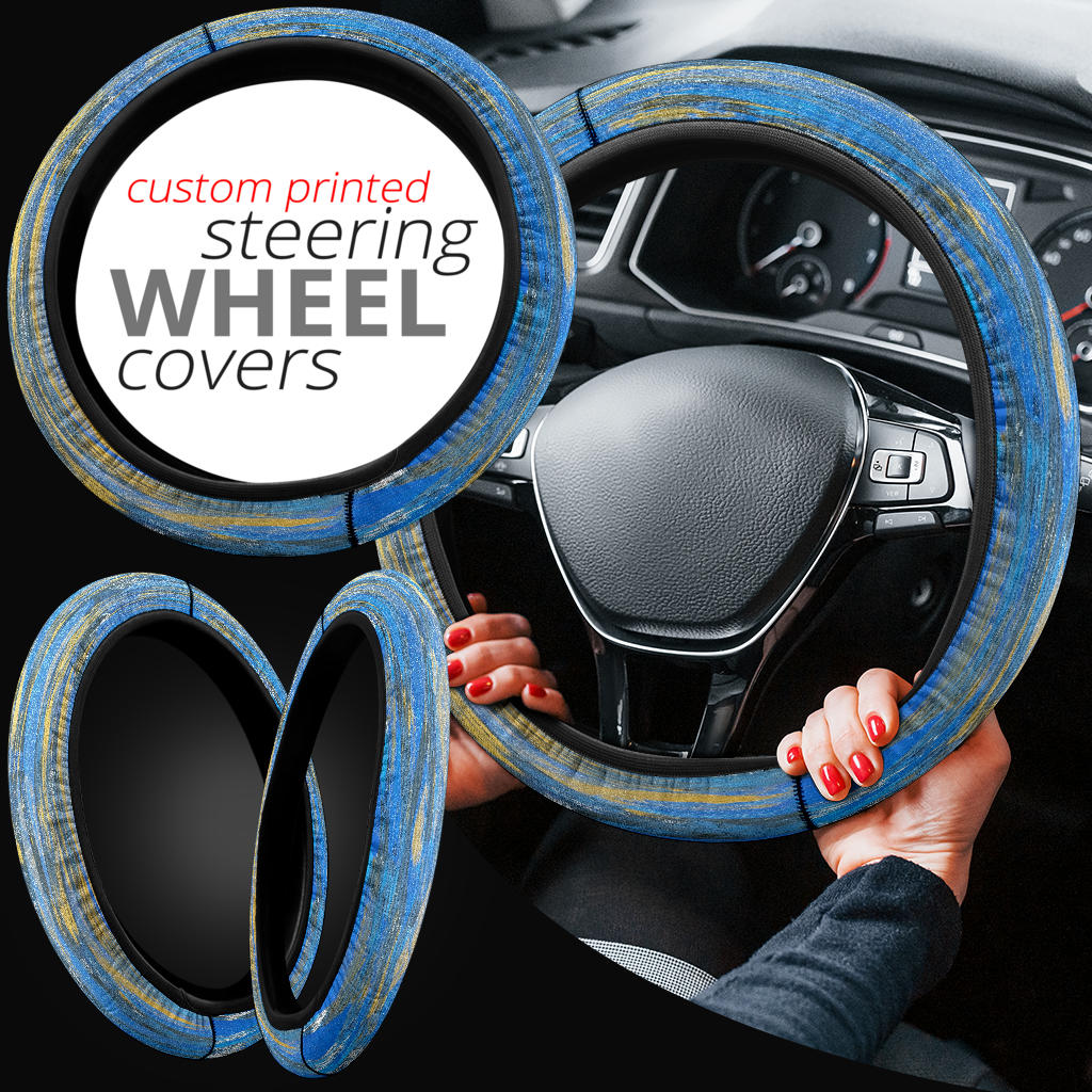 Gavin Scott Steering Wheel Cover