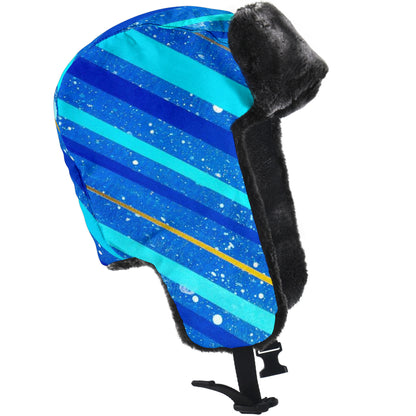 Gavin Scott Funky Faux Fur Trapper Hat (Genderless One Size)