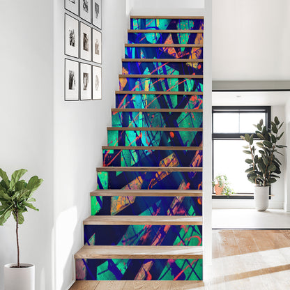 Gavin Scott Staircase Mural