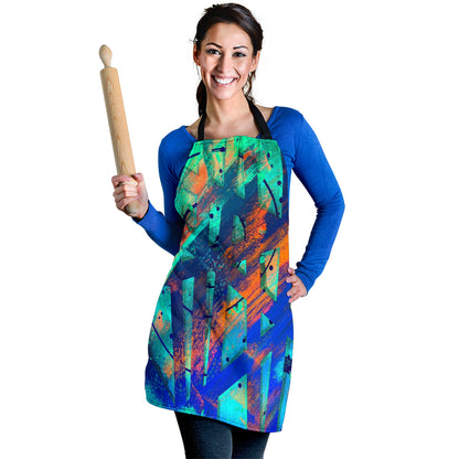 Gavin Scott Tie Behind Apron w/Adjustable Neckline (Femme One Size)