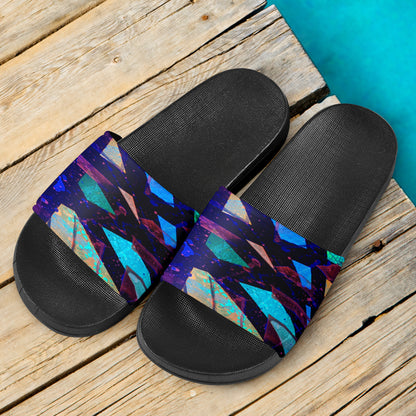 Gavin Scott Slide On Sandals - Black