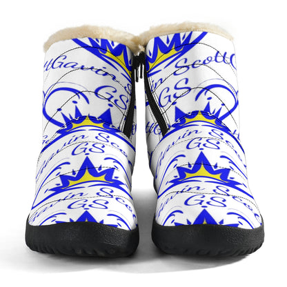 Gavin Scott ICONIC Funky Faux Fur Slip-on Boots