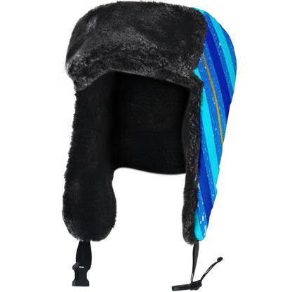 Gavin Scott Funky Faux Fur Trapper Hat (Genderless One Size)