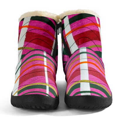 Gavin Scott Funky Faux Fur Slip-on Boots