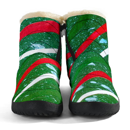 Gavin Scott Funky Faux Fur Slip-on Boots