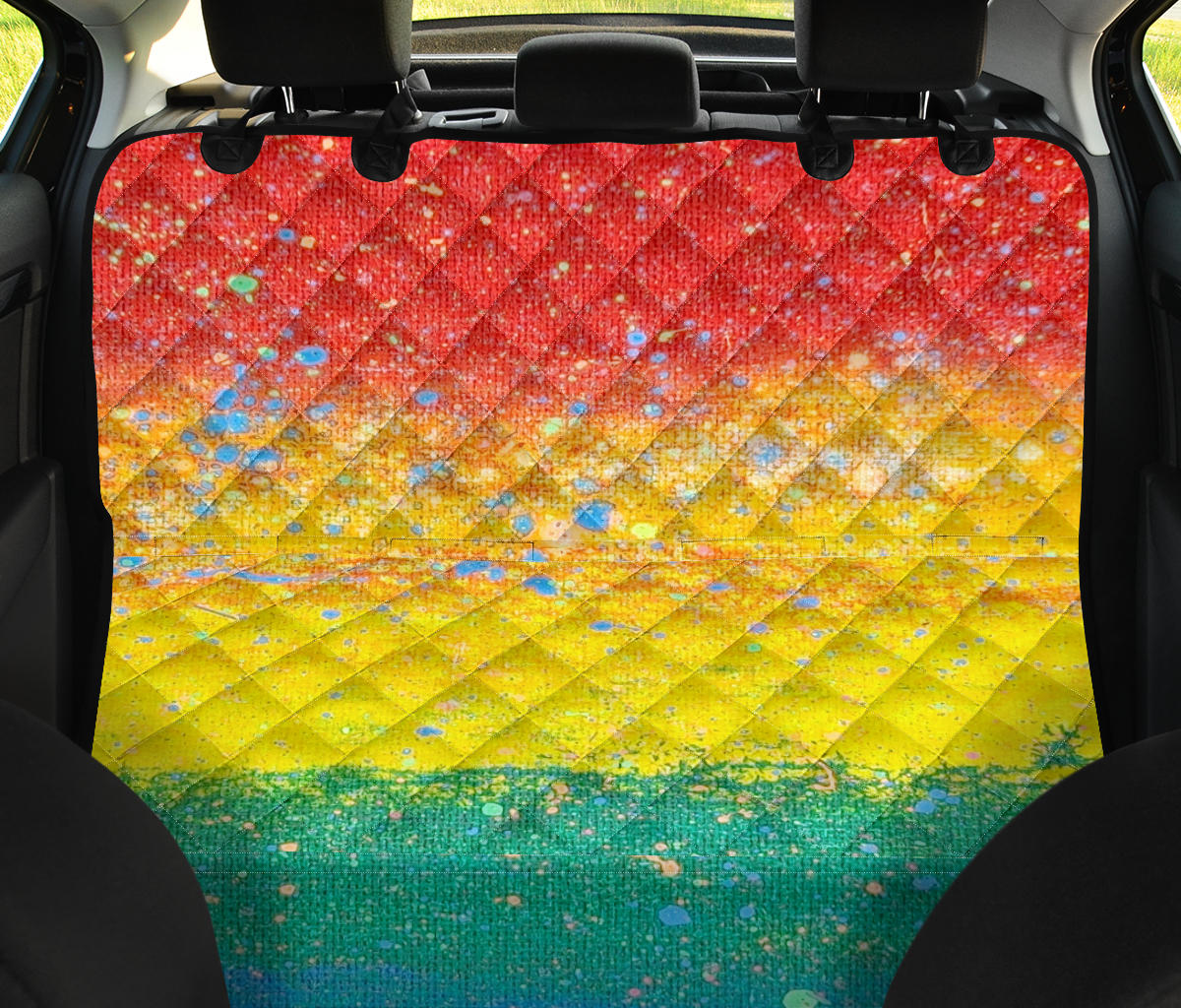 Gavin Scott PRIDE Backseat Cover