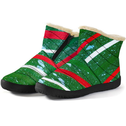 Gavin Scott Funky Faux Fur Slip-on Boots