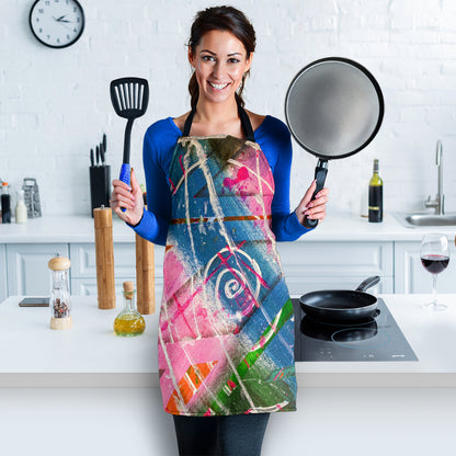 Gavin Scott Tie Behind Apron w/Adjustable Neckline (Femme One Size)