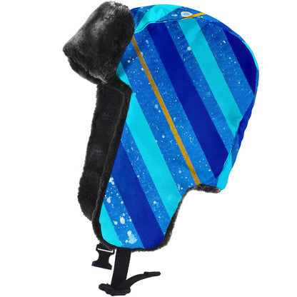 Gavin Scott Funky Faux Fur Trapper Hat (Genderless One Size)