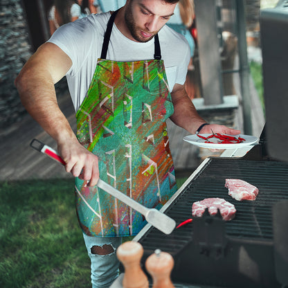 Gavin Scott Tie Behind Apron w/Adjustable Neckline (Masc One Size)