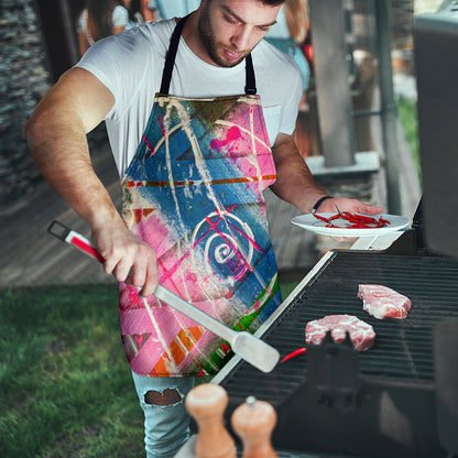 Gavin Scott Tie Behind Apron w/Adjustable Neckline (Masc One Size)