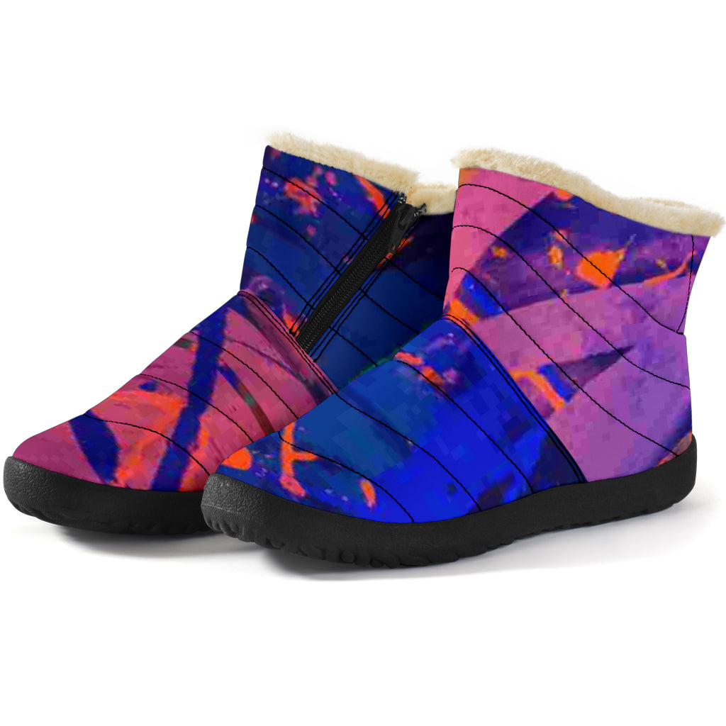 Gavin Scott Funky Faux Fur Slip-on Boots