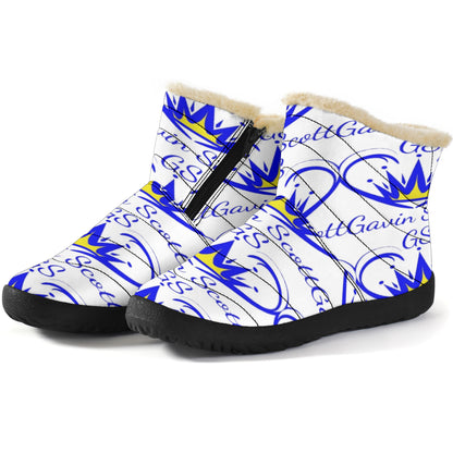 Gavin Scott ICONIC Funky Faux Fur Slip-on Boots