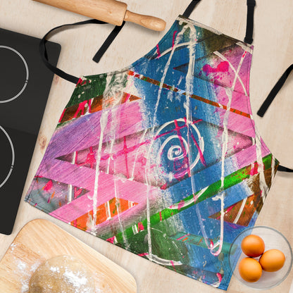 Gavin Scott Tie Behind Apron w/Adjustable Neckline (Femme One Size)