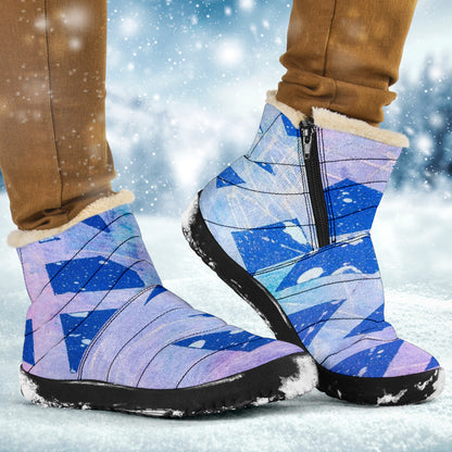 Gavin Scott Funky Faux Fur Boots