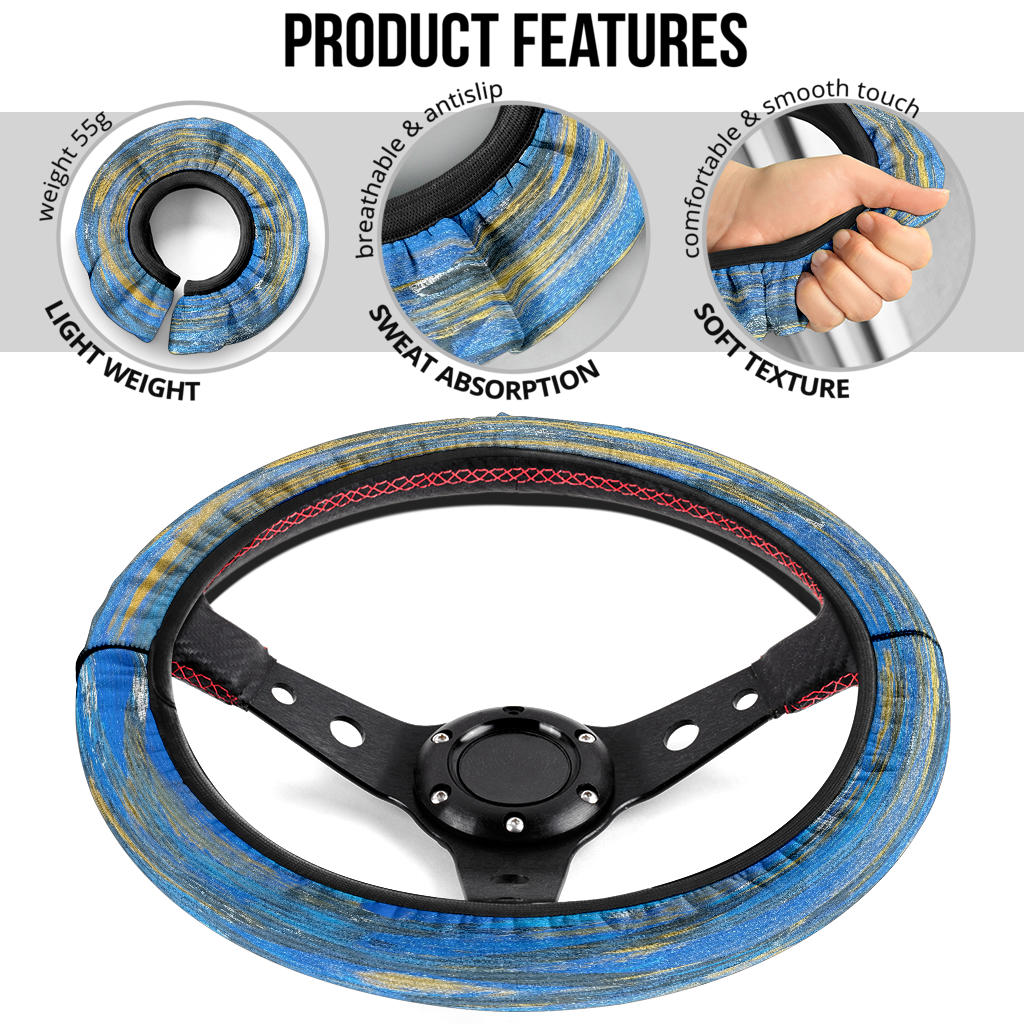 Gavin Scott Steering Wheel Cover