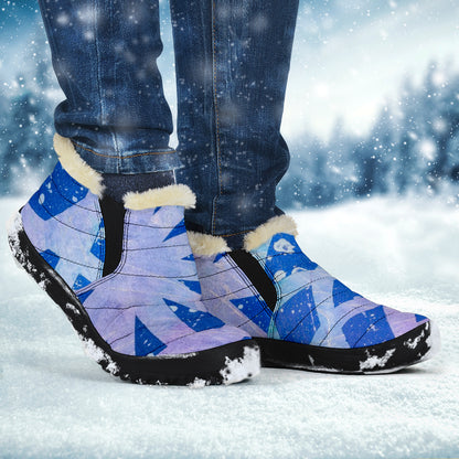 Gavin Scott Funky Faux Fur Lined Sneakers