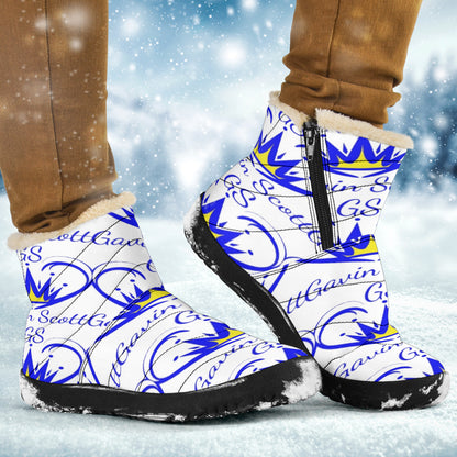 Gavin Scott ICONIC Funky Faux Fur Slip-on Boots