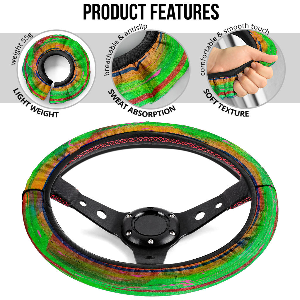 Gavin Scott Steering Wheel Cover