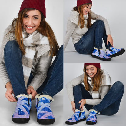 Gavin Scott Funky Faux Fur Lined Sneakers