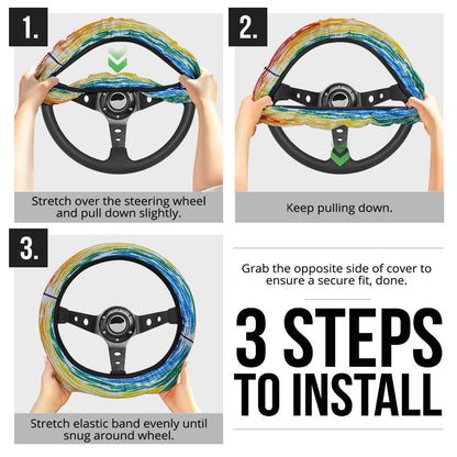 Gavin Scott PRIDE Steering Wheel Cover