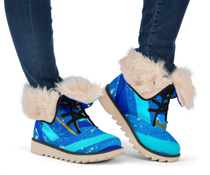 Gavin Scott Polar Vortex Funky Faux Fur Boots