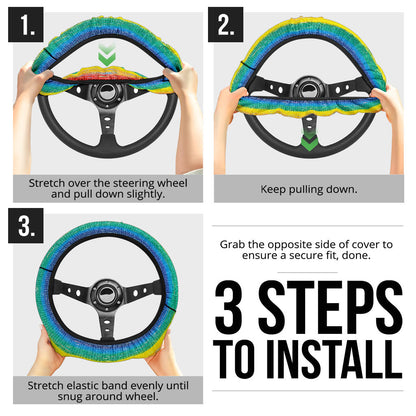 Gavin Scott PRIDE Steering Wheel Cover