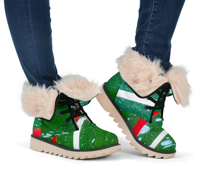 Gavin Scott Polar Vortex Funky Faux Fur Boots